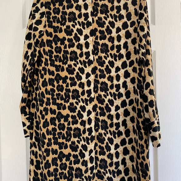 SOLD ZARA NWT Animal Print Dress Size Medium - Picture 4 of 5